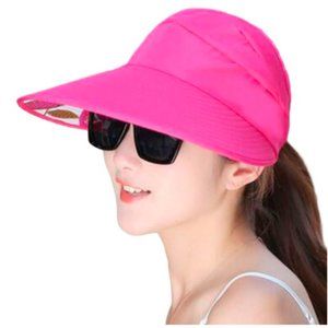 Cheers.US Sun Hats for Women Wide Brim Sun Hat Packable UV Protection Visr Flopy